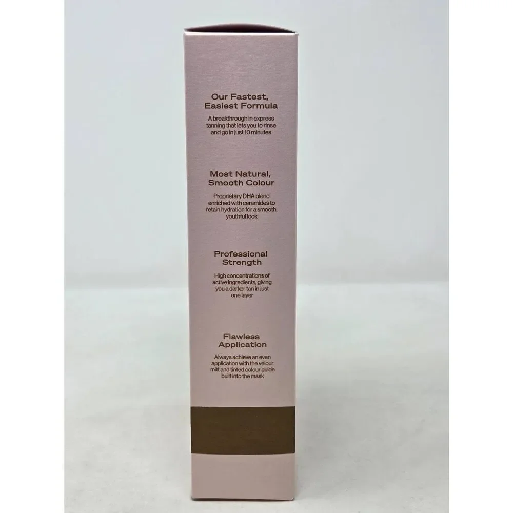 LOVING TAN 10 MIN EXPRESS SELF-TANNING SMOOTHING BODY MASK DARK 2.0 OZ W/ PAD